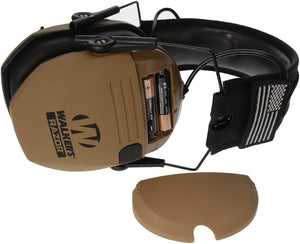 Walker's Razor Slim Ultra Low Profile Protección auditiva electrónica para disparar