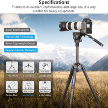 Load image into Gallery viewer, ARTCISE AS80C+EC2 Professional Camera Tripod Stand