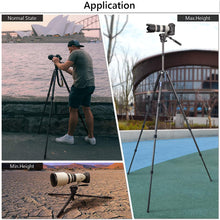 Cargar imagen en el visor de la galería, ARTCISE AS80C+EC2 Professional Camera Tripod Stand