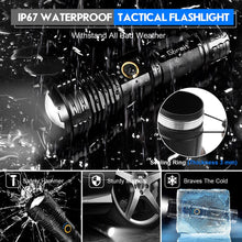 Load image into Gallery viewer, Flashlights LED High Lumens Rechargeable