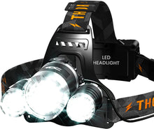 Load image into Gallery viewer, Headlamp Rechargeable