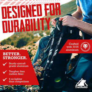 Lightweight, Collapsible Hiking Poles