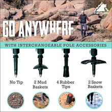 Load image into Gallery viewer, Lightweight, Collapsible Hiking Poles