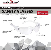 Load image into Gallery viewer, Safety Glasses - Scratch Resistant Eyewear, Polycarbonate Impact Resistant Lens